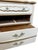 Vintage French Provincial Six-Drawer Dresser in Cream and Gold With Louis XV Details For Sale - Image 17 of 17