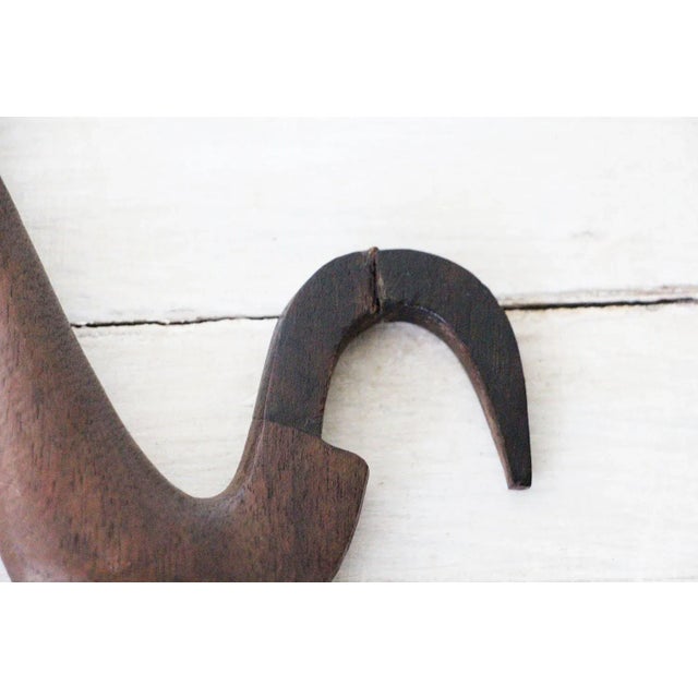 1950s Chokwe Comb Depicting a Rooster, Angola For Sale - Image 10 of 11