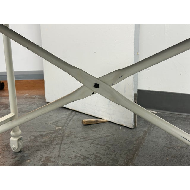Restoration Hardware Flatiron Desk For Sale - Image 10 of 12