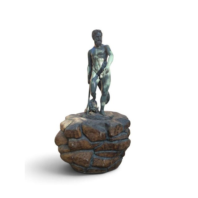 Unknown, Neptune, 1970s, Bronze For Sale - Image 4 of 8