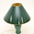 Mid-Century Modern Vintage Green Ceramic Table Lamp, 1970 For Sale - Image 3 of 6