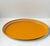 Mid-Century Modern Swedish Modern Yellow Ovale Metal Serving Tray by Carl Lund, 1960s For Sale - Image 3 of 9