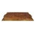 Hollywood Regency Great Brass and Burl Tray, Italy, 1970s For Sale - Image 9 of 9