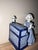 Blue Vintage Ceramic Statue from Capodimonte, 1950 For Sale - Image 8 of 8