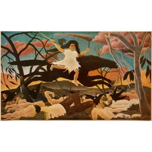 1951 After Rousseau, "La Guerre" First Edition Full-Color Print