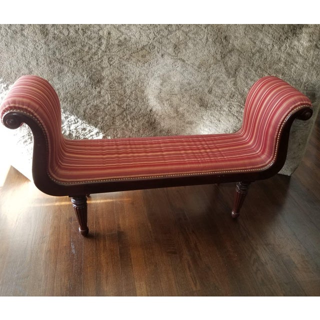 Baker Limited Edition Thomas Pheasant Milling Road Upholstered Bench