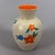 Vintage Beige and Orange Ceramic Vase with Relief Flowers from Umbertide Fornaci For Sale - Image 4 of 11