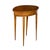 French Neoclassical Style 19th Century Walnut Table with Oval Top, Tapered Legs For Sale - Image 9 of 12