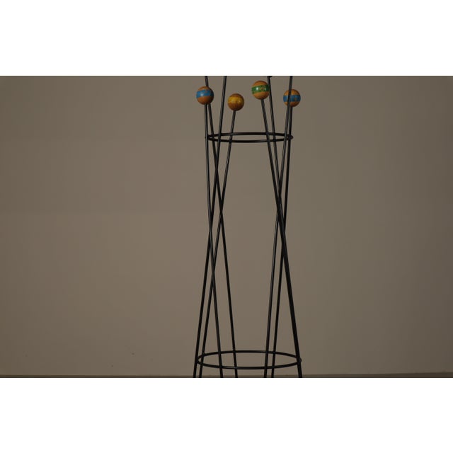 Modern Freestanding Coat and Hat Stand in the style of Roger Féraud, 1990s For Sale - Image 3 of 6