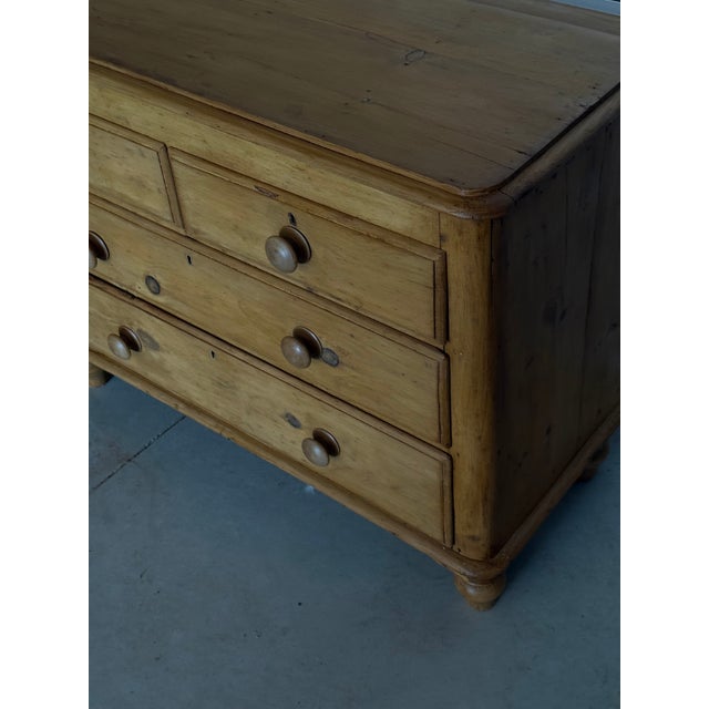 Antique Pine Two Over Two Drawers - Chest of Drawers From England We found this chest of drawers in northeastern England....