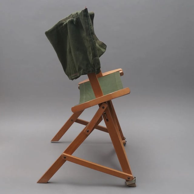 Gavina Beach Folding Chair by Pier Giacomo Castiglioni for Gavina, Italy, 1960s For Sale - Image 4 of 17