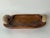 Spanish Olive Wood Centerpiece Bowl with Cow Horn Handles, 1960s For Sale - Image 10 of 15