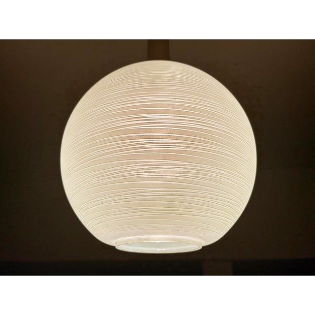 Vintage Italian Pendant Light in Glass, 1950s For Sale - Image 16 of 18