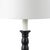 Traditional Regina Andrew Perennial Wood Buffet Lamp, Ebony For Sale - Image 3 of 7