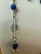 Sterling Silver Lapis Lazuli Necklace Earrings Set - 3 Pieces For Sale - Image 10 of 11