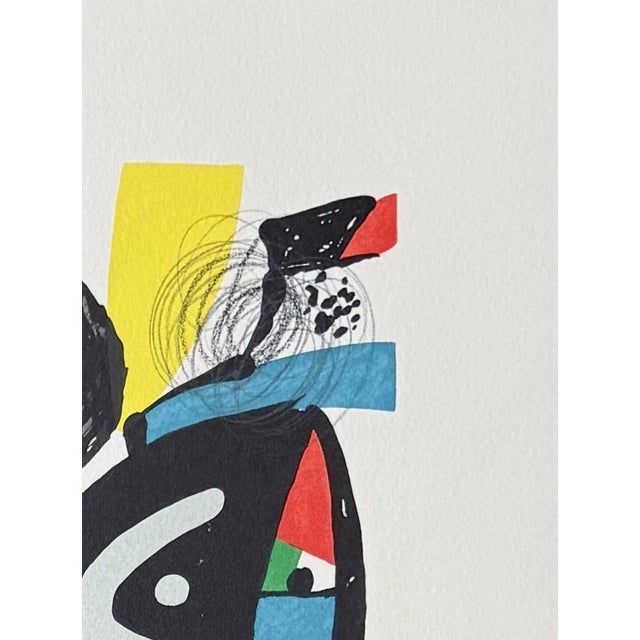 Joan Miró, La Mélodie Acide, Planche XII, 1980, Lithograph For Sale - Image 6 of 7