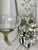 Transparent Vintage 1920 Etched Carved Mirror Sconces - Pair For Sale - Image 8 of 12