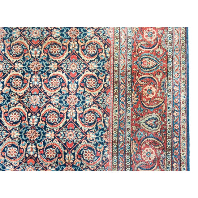 Early 20th Century Persian Kashan Rug For Sale - Image 10 of 15