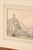 19th Century Original 19th Century Gauche + Watercolor Harbor Scene in Chunky Oak Frame For Sale - Image 5 of 8