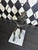 Signed Gustavo Gutierrez Bronze Harlequin Musician Sculpture on Marble Base, Edition 7/10 For Sale - Image 11 of 18