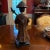 Chinoiserie Carved Wood Chinese Musician For Sale - Image 3 of 5