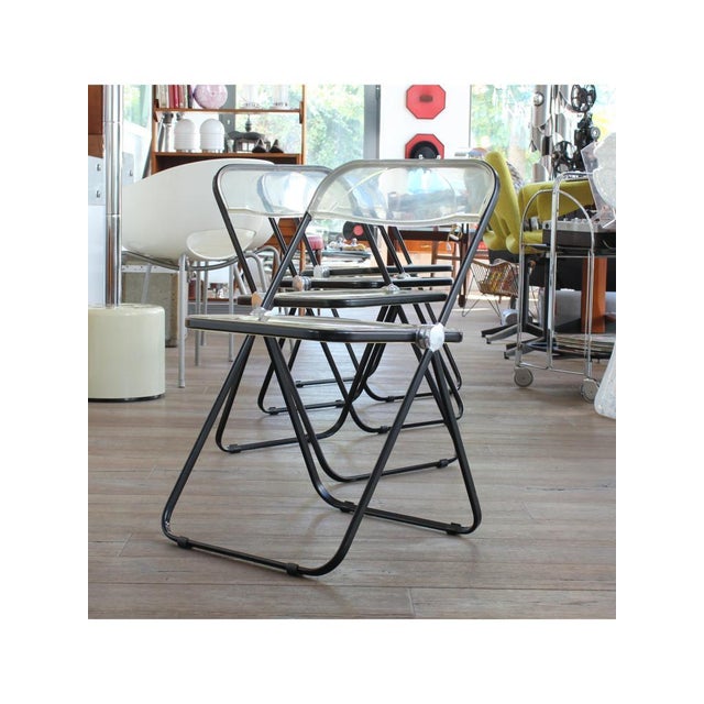 Folding Chairs by Giancarlo Piretti for Anonima Castelli, 1970, Set of 4 For Sale - Image 14 of 14