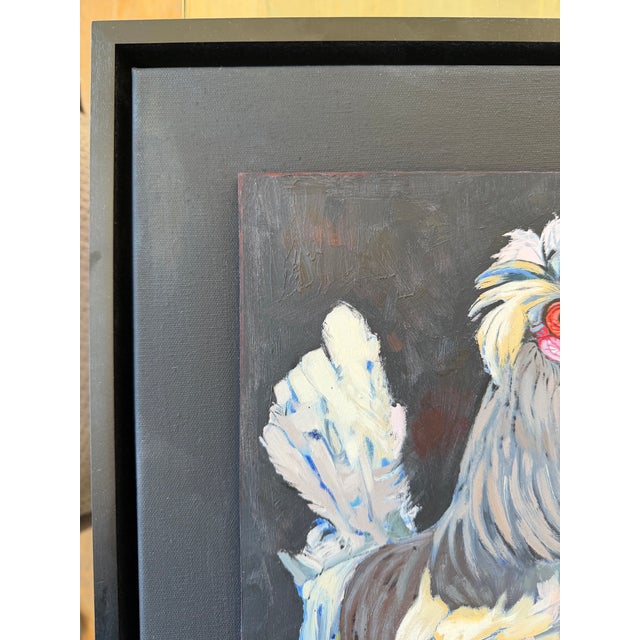 Fritz Contemporary Oil Painting by Tawna Allred For Sale - Image 4 of 5