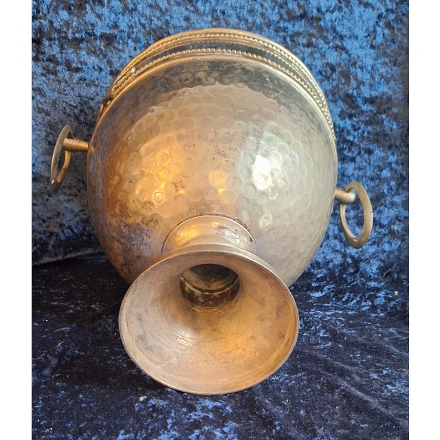 Vintage Metal Champagne Cooler, 1970s For Sale - Image 4 of 5