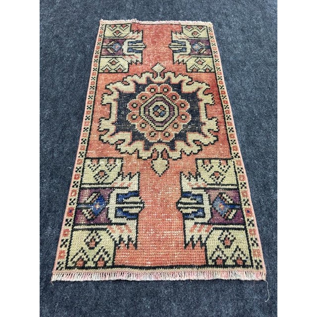 Turkish Yastik Rug 1'5" x 2'11" #24165 Explore a curated collection of hallway runners, wool rugs, and handmade...
