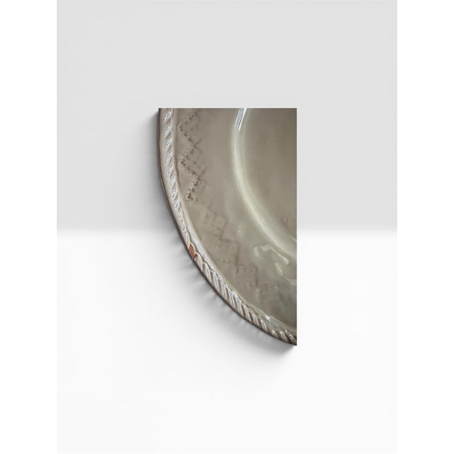 Rustic European Bellezza Buttercream by Vietri (Italy) Dinner Plate For Sale - Image 3 of 8