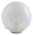Swirl Murano Glass Globe Table Lamp attributed to Venini, Italy, 1970s For Sale