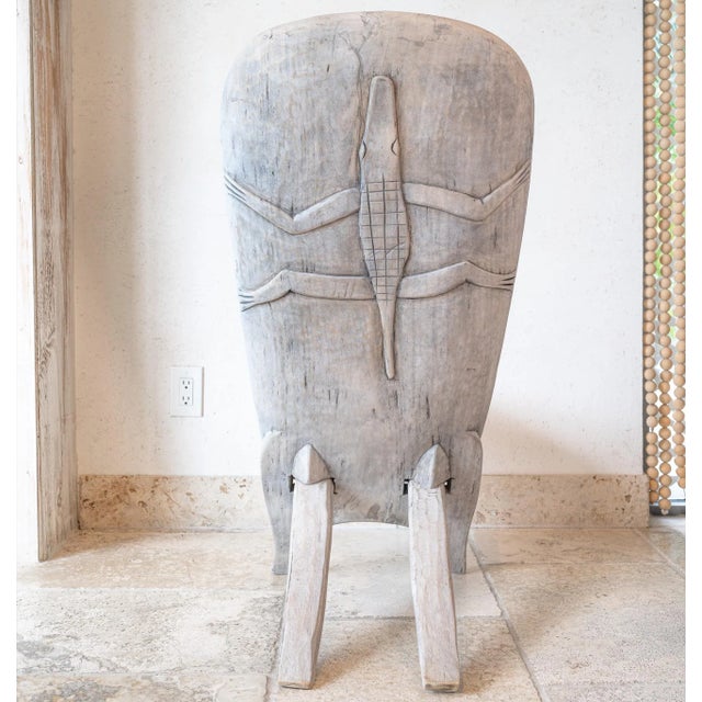 African Birthing Chair Chairish