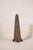 Metal Pair | Vintage Cast Iron Obelisks For Sale - Image 7 of 8