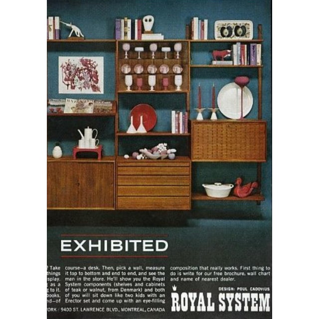 Brown 1950s Rosewood Bachelors Chest by Poul Cadovius For Sale - Image 8 of 10