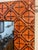 Metal Ogt Recycled Antique Tin Ceiling Mirror For Sale - Image 7 of 8
