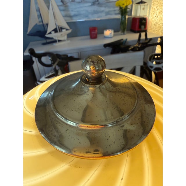 1960s 1960s Vetri Murano Swirled Glass Table Lamp For Sale - Image 5 of 10