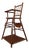 Farmhouse Children's Armchair in Wood For Sale