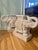 1950s 1960’s White Chinoiserie Elephant Garden Stools Large 21.5' - A Pair For Sale - Image 5 of 12