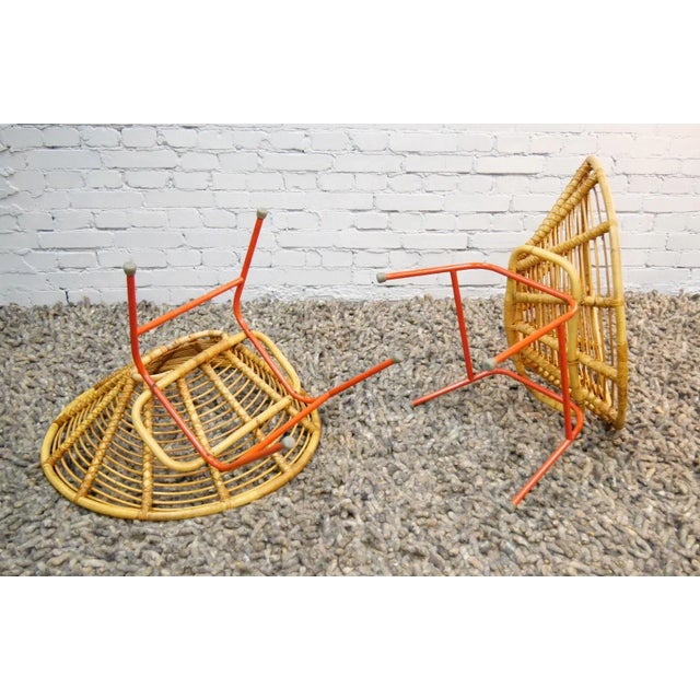 Bamboo Chair from Rohé Noordwolde, The Netherlands, 1950s For Sale - Image 16 of 18