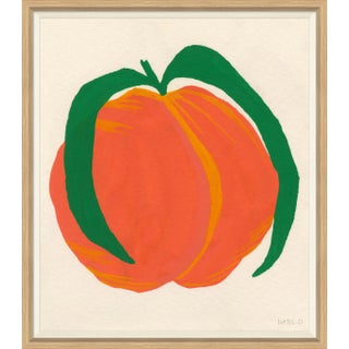 Peachy Framed Art Print by Susan Hable For Sale