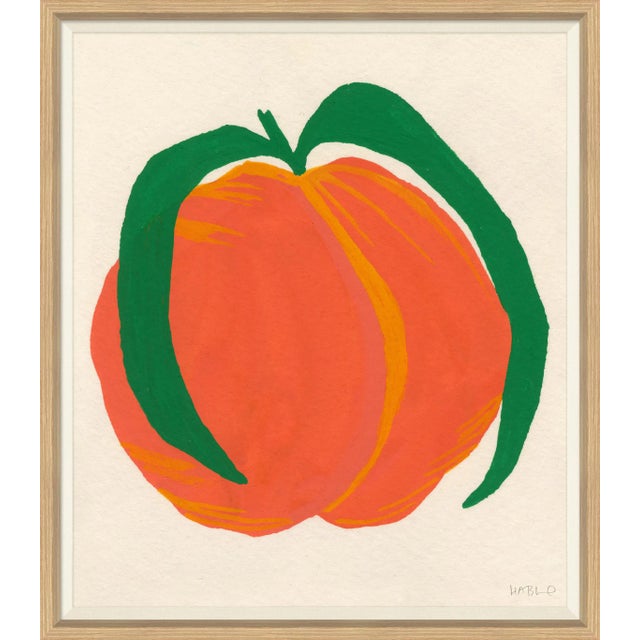 Peachy Framed Art Print by Susan Hable For Sale
