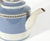 Blue 1790s English Pearlware Blue Slip Teapot & Cover With Engine-Turned Fluting For Sale - Image 8 of 9