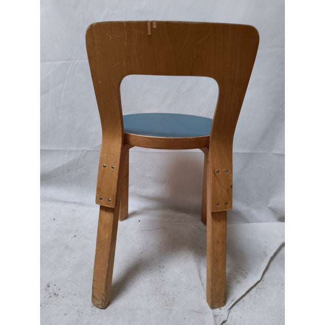 Mid-Century Modern Model N65 Chair by Alvar Aalto for Artek, 1970s For Sale - Image 3 of 13