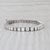 2010s 8ctw Diamond Tennis Bracelet 14k White Gold 6.75" 4.3mm For Sale - Image 5 of 9