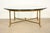 A gorgeous mid-century modern Hollywood Regency hooved feet coffee table or cocktail table By LaBarge USA, Circa 1960s...