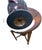 Vintage Cast Bronze Table Lamp Asian Inspired by Marbro For Sale - Image 9 of 10