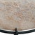 Pink Indonesian Stone Disk on Stand For Sale - Image 8 of 14