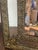 Mirror with Repoussé Brass Glazing Bars, 1890s For Sale - Image 6 of 18