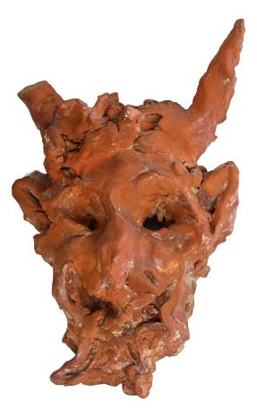 Sirio Pellegrini, Devil Sculpture, 1960s, Terracotta