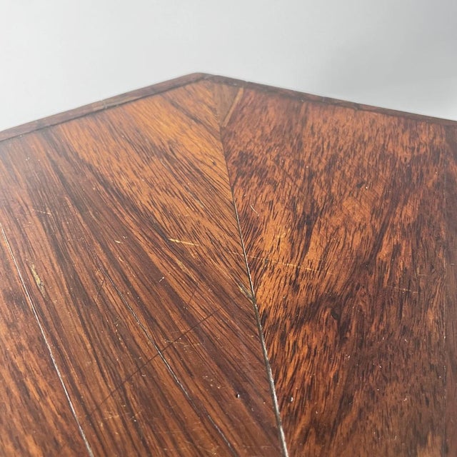 Italian Octagonal Wooden Coffee Table, 1800s For Sale - Image 12 of 18